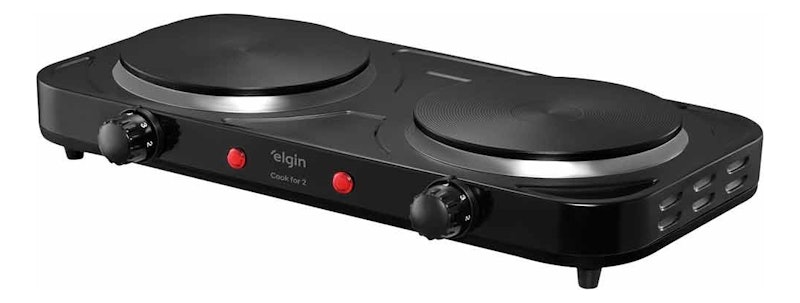 Fogão Elétrico Cooktop Portátil 2 Bocas 2