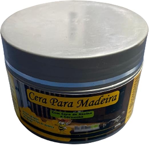 Cera de Abelha com Carnaúba para Madeira 250 g 4