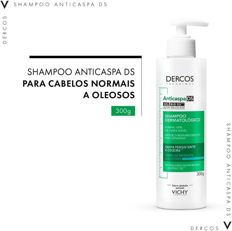 Shampoo Dermatológico Dercos Anticaspa DS 2