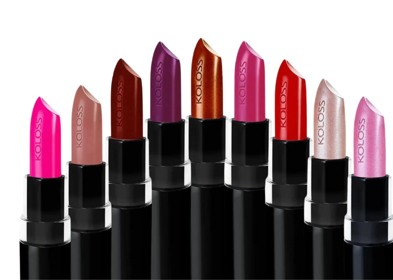 Batom Lipstick Koloss Makeup Vermelho Queimado 2