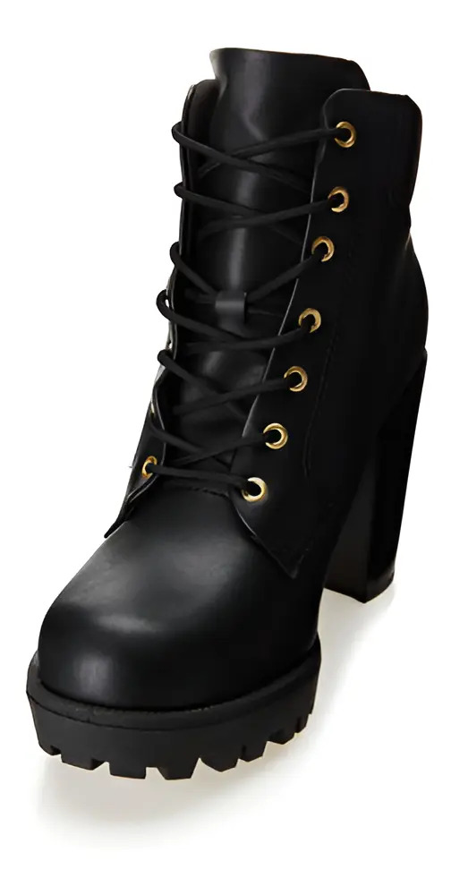Bota Coturno Cano Curto Moleca 3
