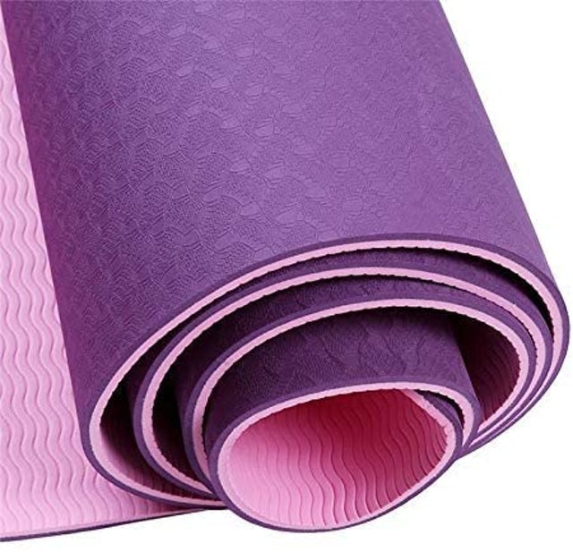 Tapete Yoga Mat Pilates Exercícios TPE com Bolsa 3