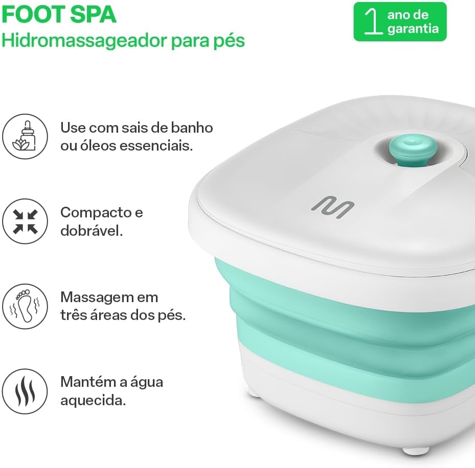 Hidromassageador para os Pés Foot Spa Multilaser 4