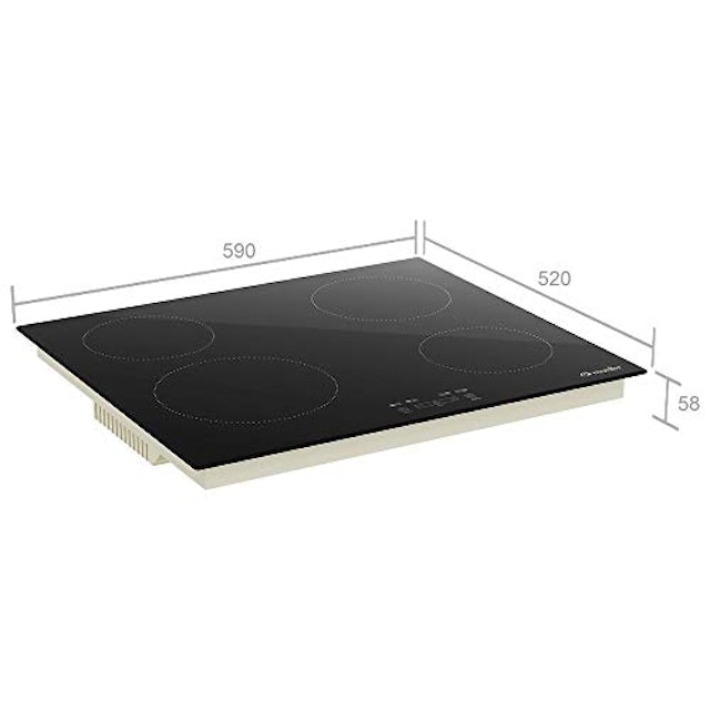 Cooktop Mueller 4 Bocas de Indução com Turbo 4