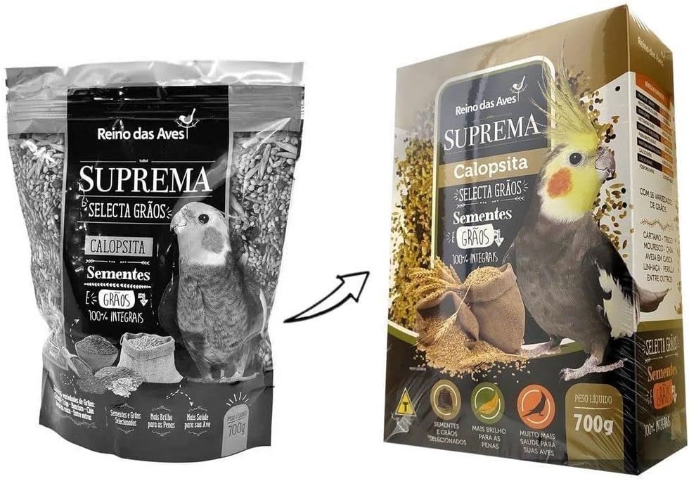 Suprema Calopsita Selecta Grãos 2