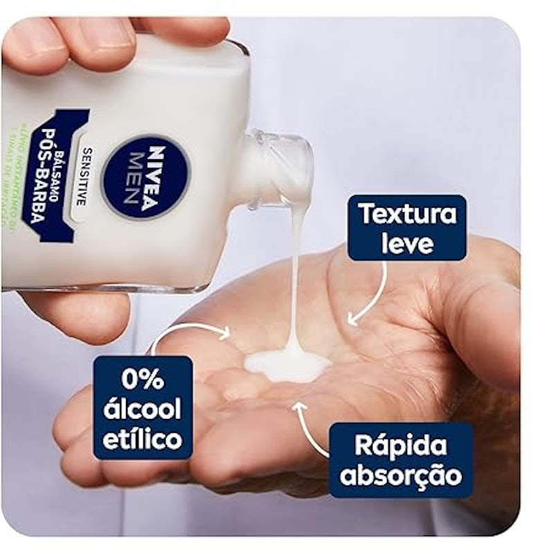 Nivea Men Loção Bálsamo Pós-Barba Sensitive 4