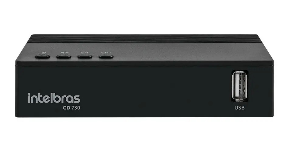 Conversor Digital de TV Intelbras com Gravador CD 730 3