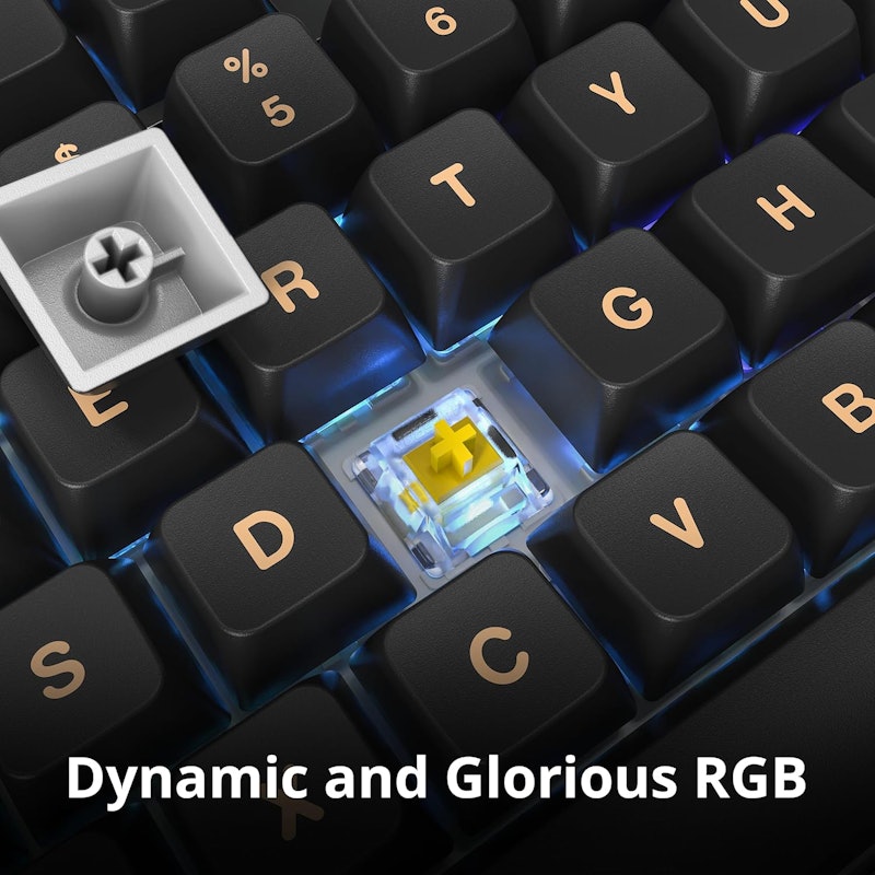 Teclado Mecânico para Jogos MKey TKL 4