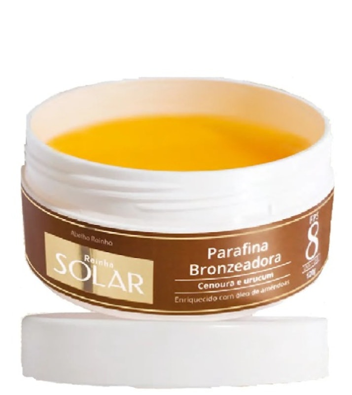 Rainha Solar FPS 8 Parafina Bronzeadora Cenoura e Urucum 1