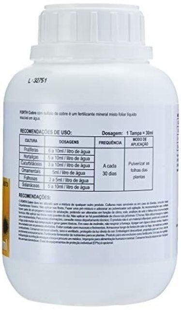 Fertilizante Foliar Forth Cobre 2