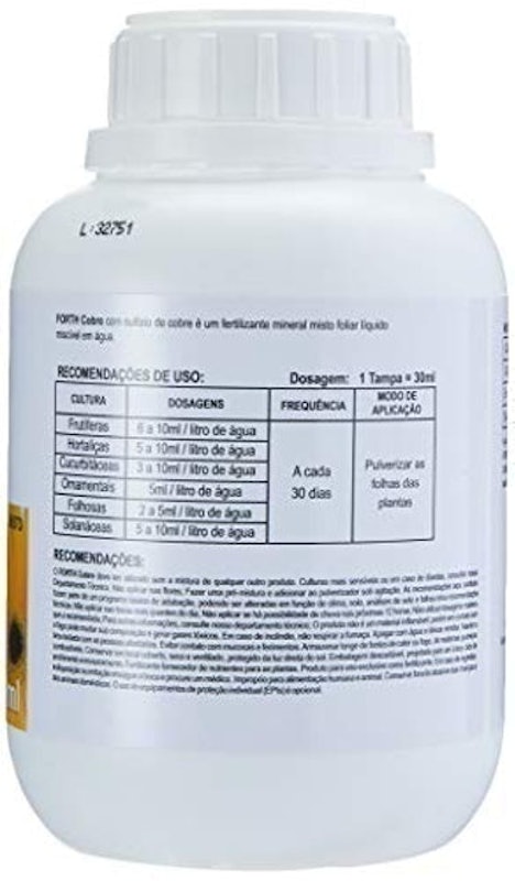 Fertilizante Foliar Forth Cobre 2