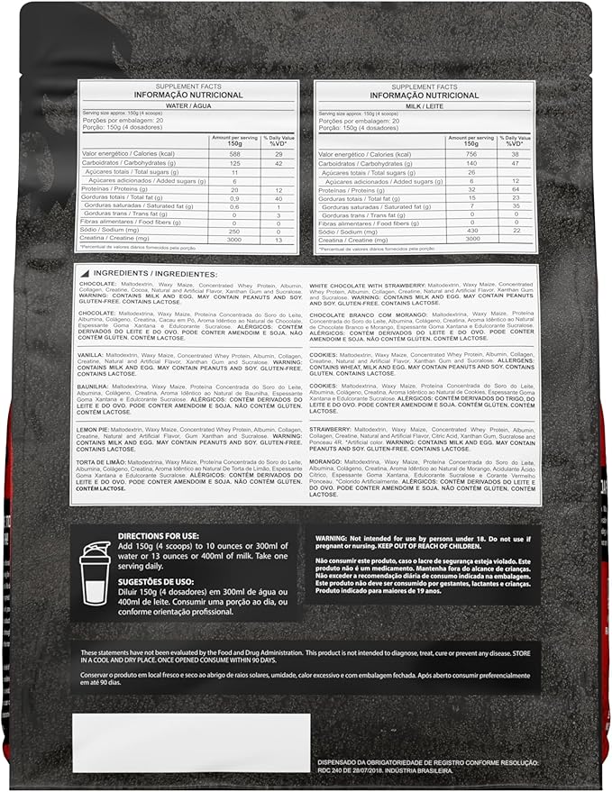 Hipercalórico Dark Mass 3