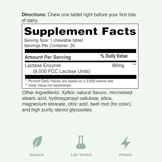 Enzima Lactase Yuve Natural 2