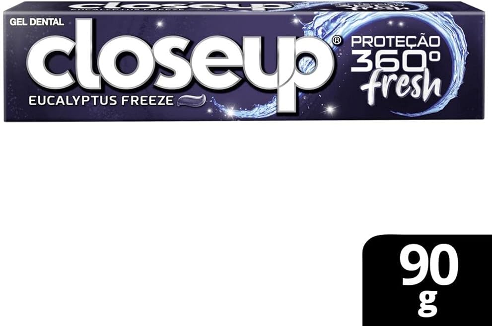 Gel Dental Close Up Proteção 360º Fresh Eucalyptus Freeze 2