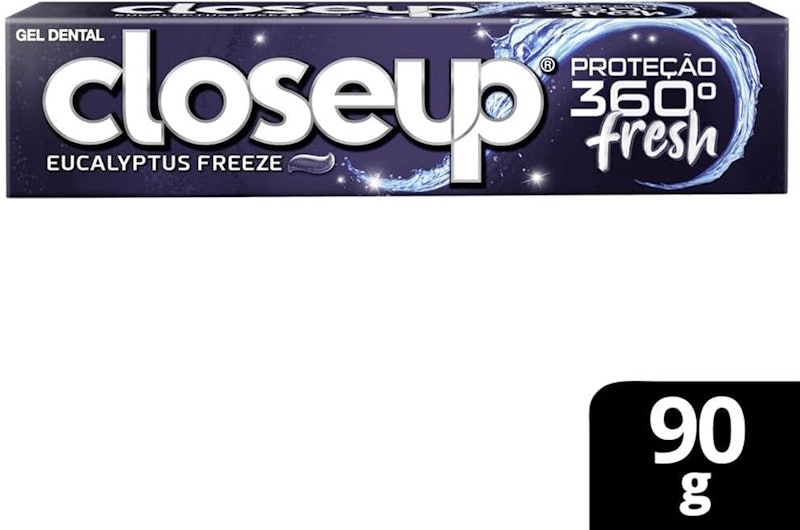 Gel Dental Close Up Proteção 360º Fresh Eucalyptus Freeze 2