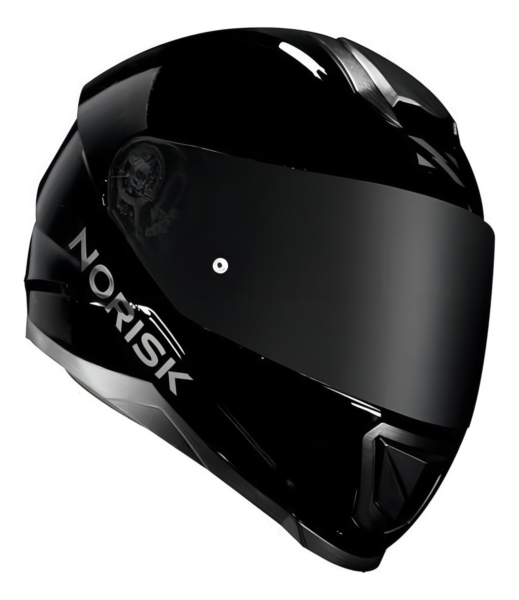 Capacete Norisk Razor Monocolor Fosco Black Edition 5