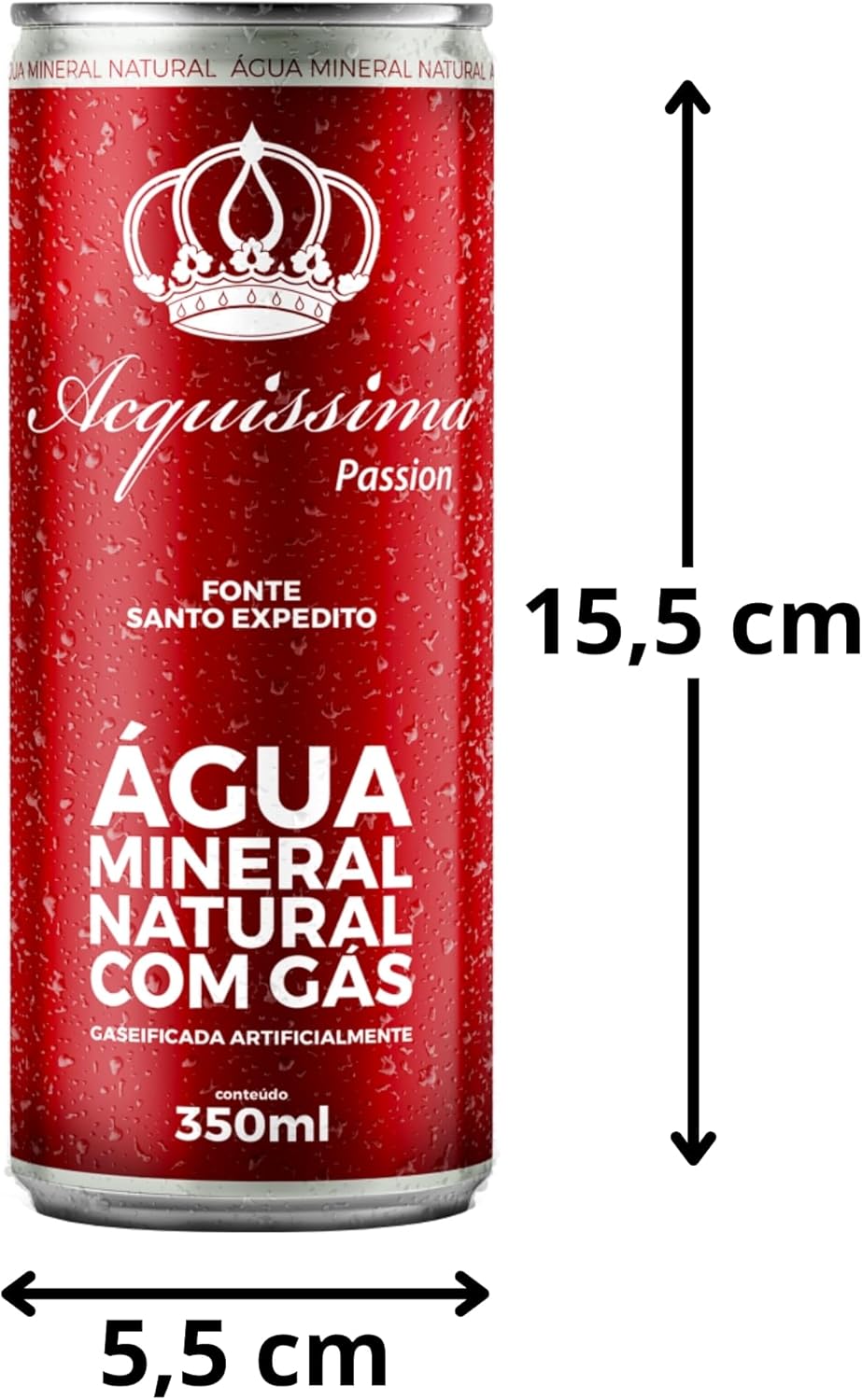 Água Mineral Natural Acquissima Passion 5