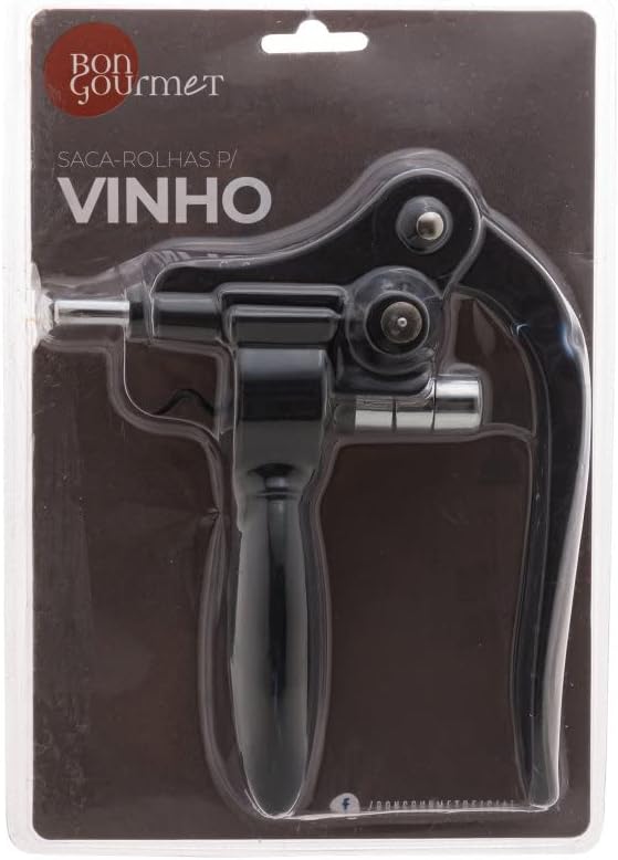 Saca-Rolhas de Zinco e Plástico para Vinho 3