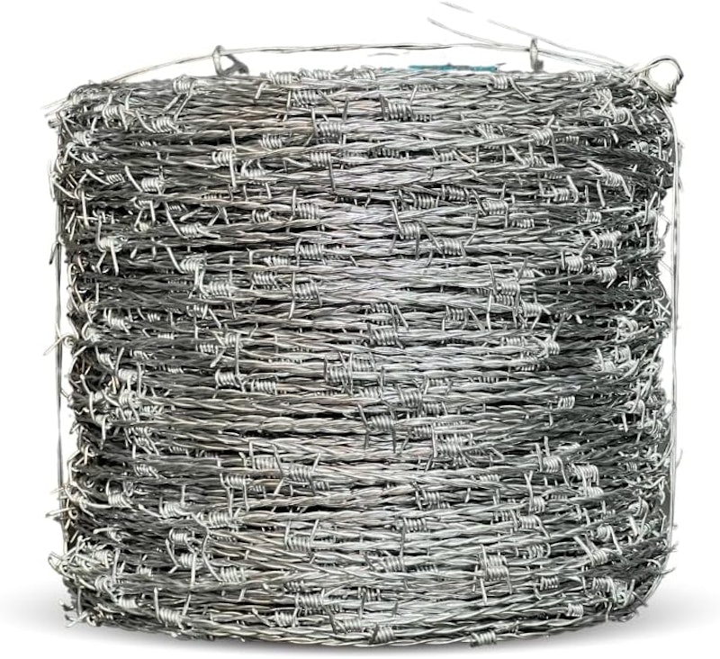 Arame Farpado Galvanizado Cerca Rural 4