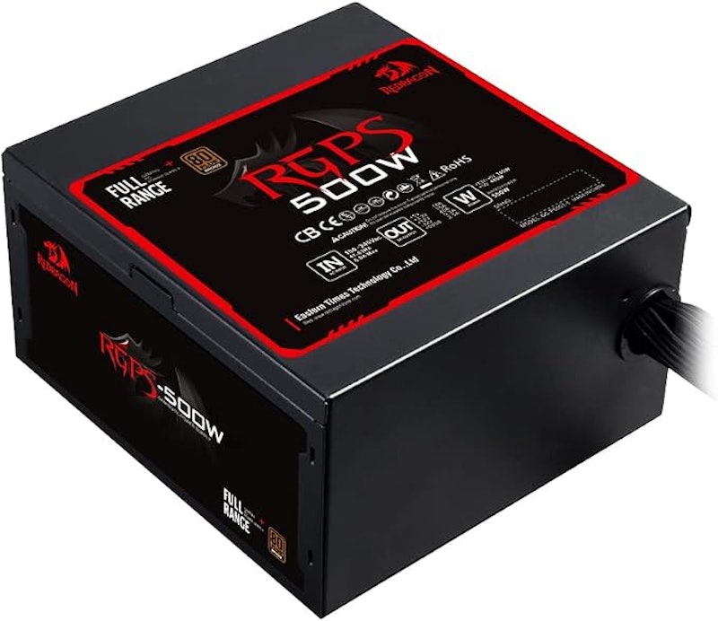 Fonte Redragon RGPS 500 W Bronze 80 Plus 2