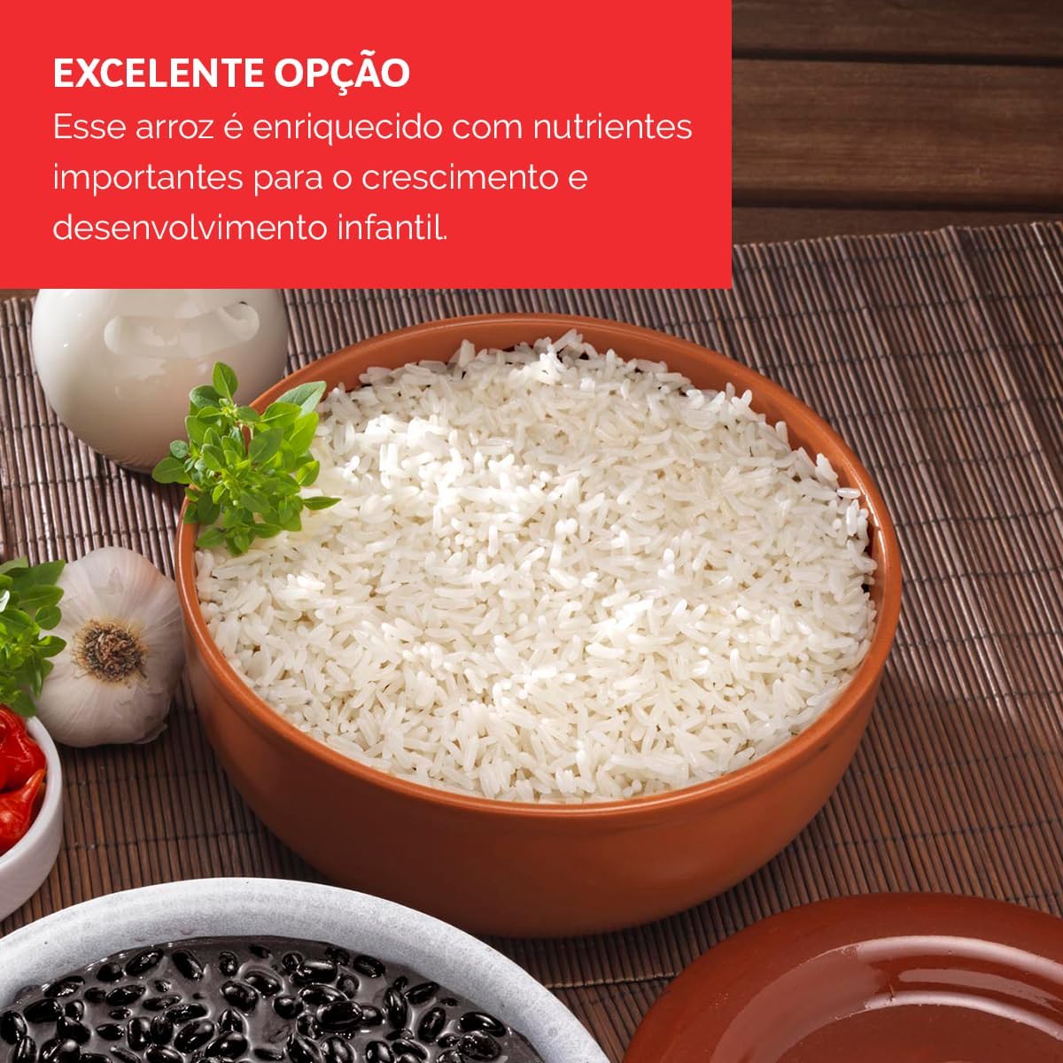 Arroz Branco Urbano Vitaminado 3