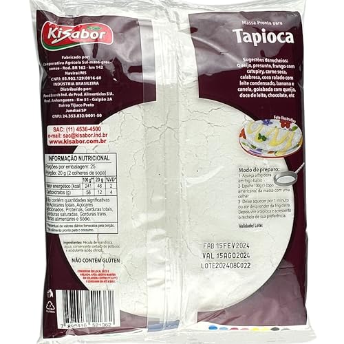 Tapioca Hidratada Kisabor 2