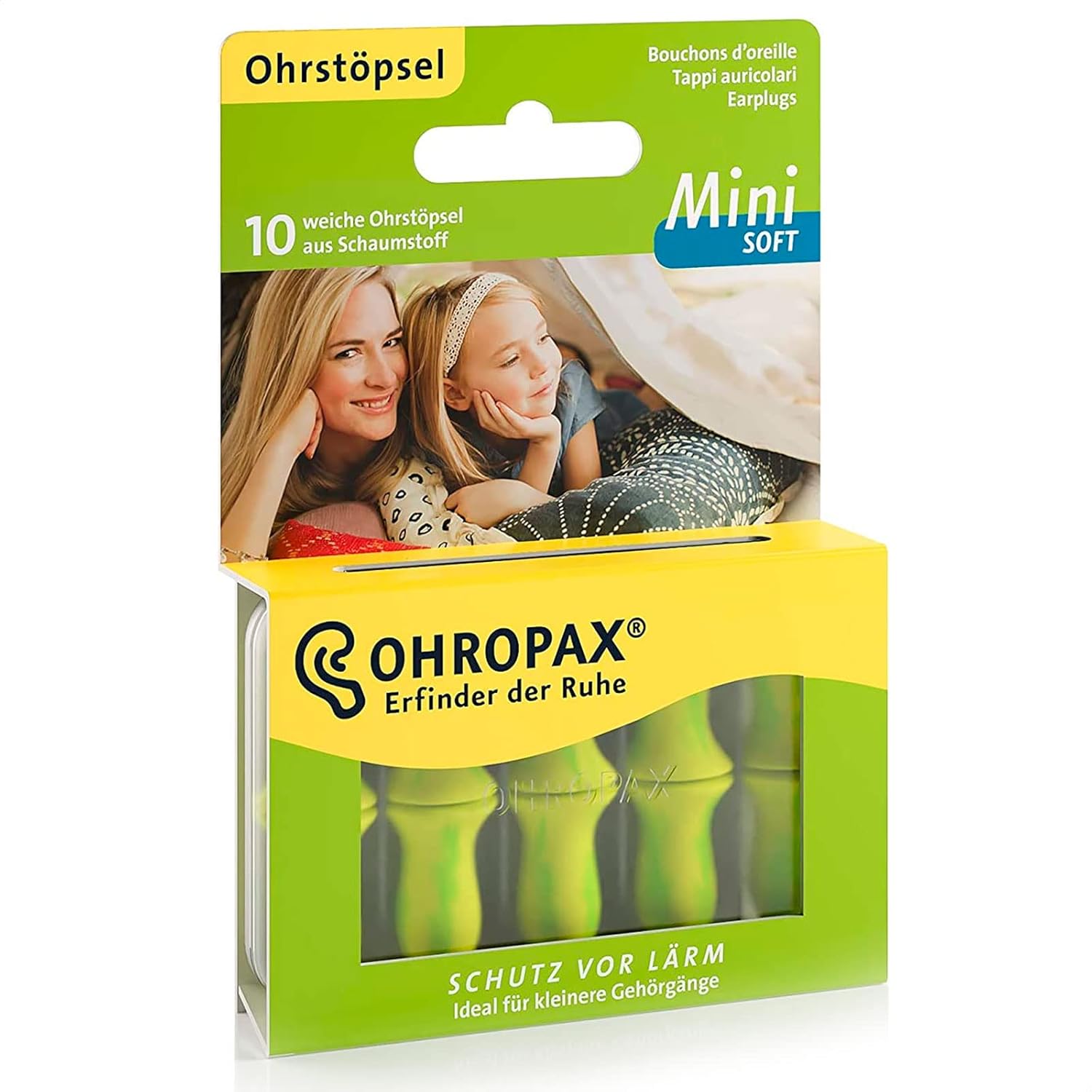Ohropax Mini Soft Protetor Auricular 5 Pares 1