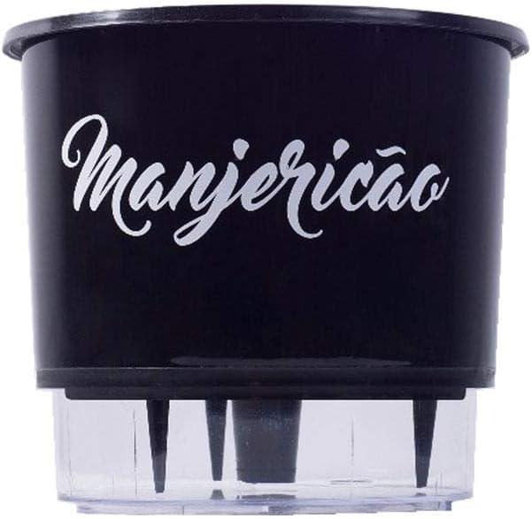 Vaso Autoirrigável 03 Médio 16 x 14 cm - Gourmet Manjericão 2