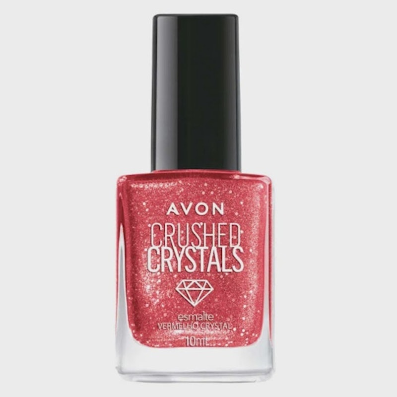 Esmalte Vermelho Crystal Avon Crushed Crystals 1
