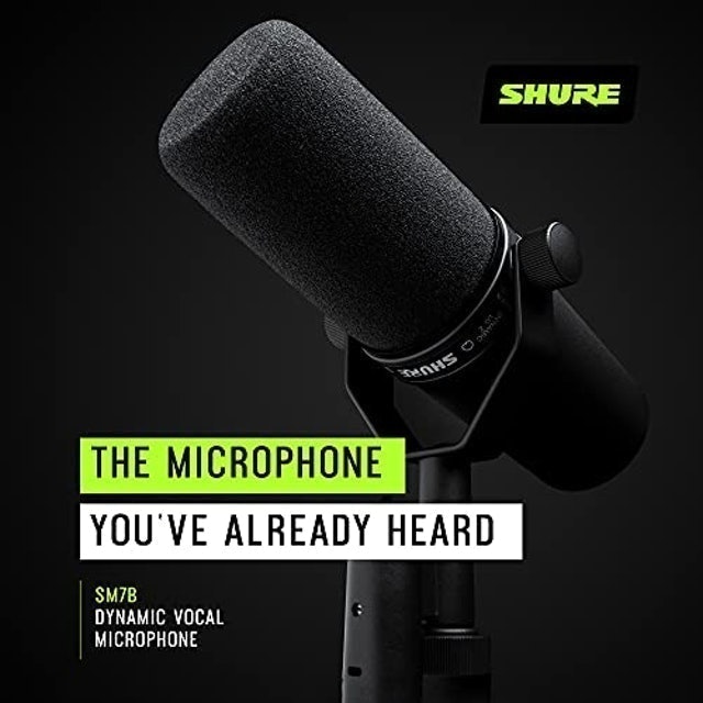 Shure SM7B Microfone Vocal 3