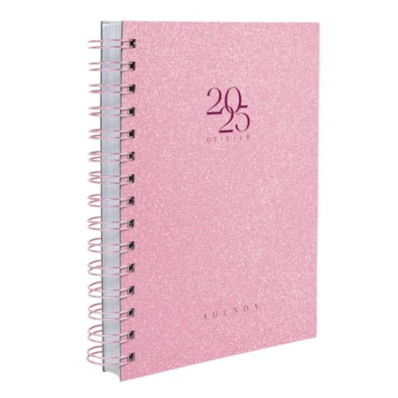Agenda 2025 Capa Dura Spot Glitter Cores 1