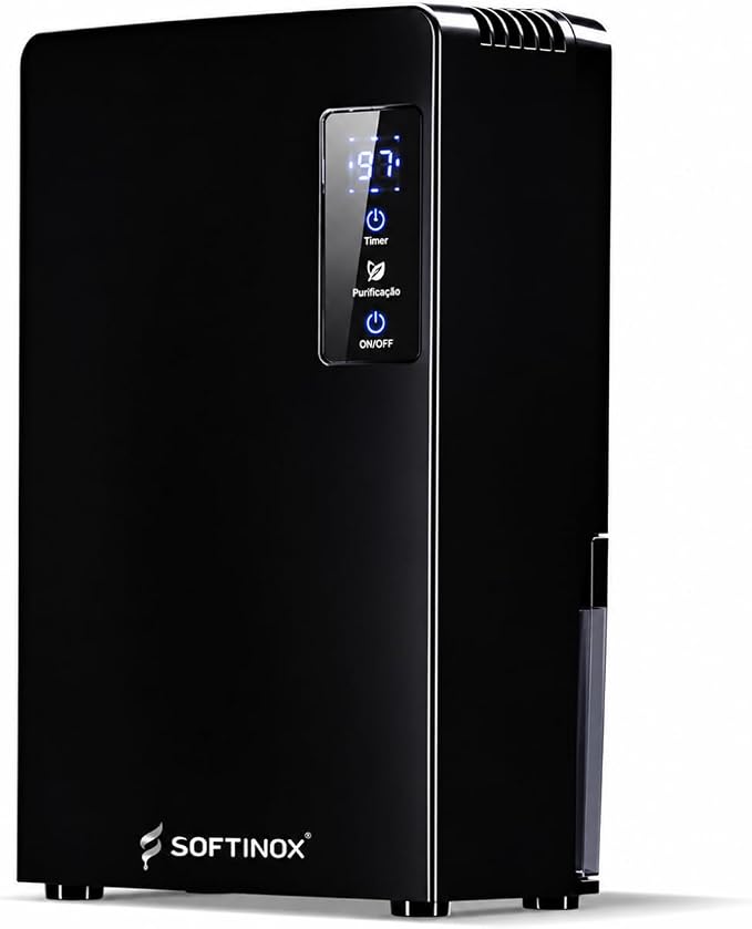 Desumidificador e Purificador de Ar Elétrico Portátil 1