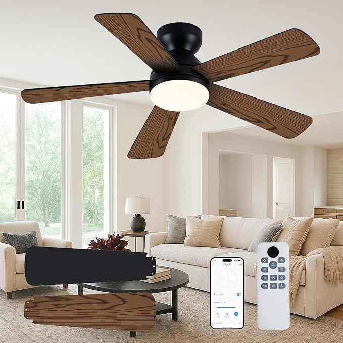 Ventilador de Teto com Controle Remoto Hivento 1