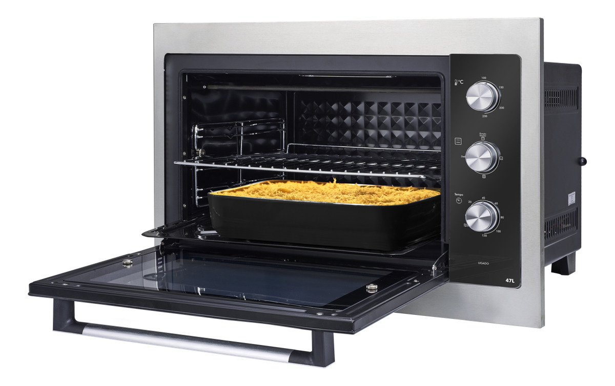 Forno Elétrico de Embutir Philco 47 L Inox Esmaltado PFE47E 2