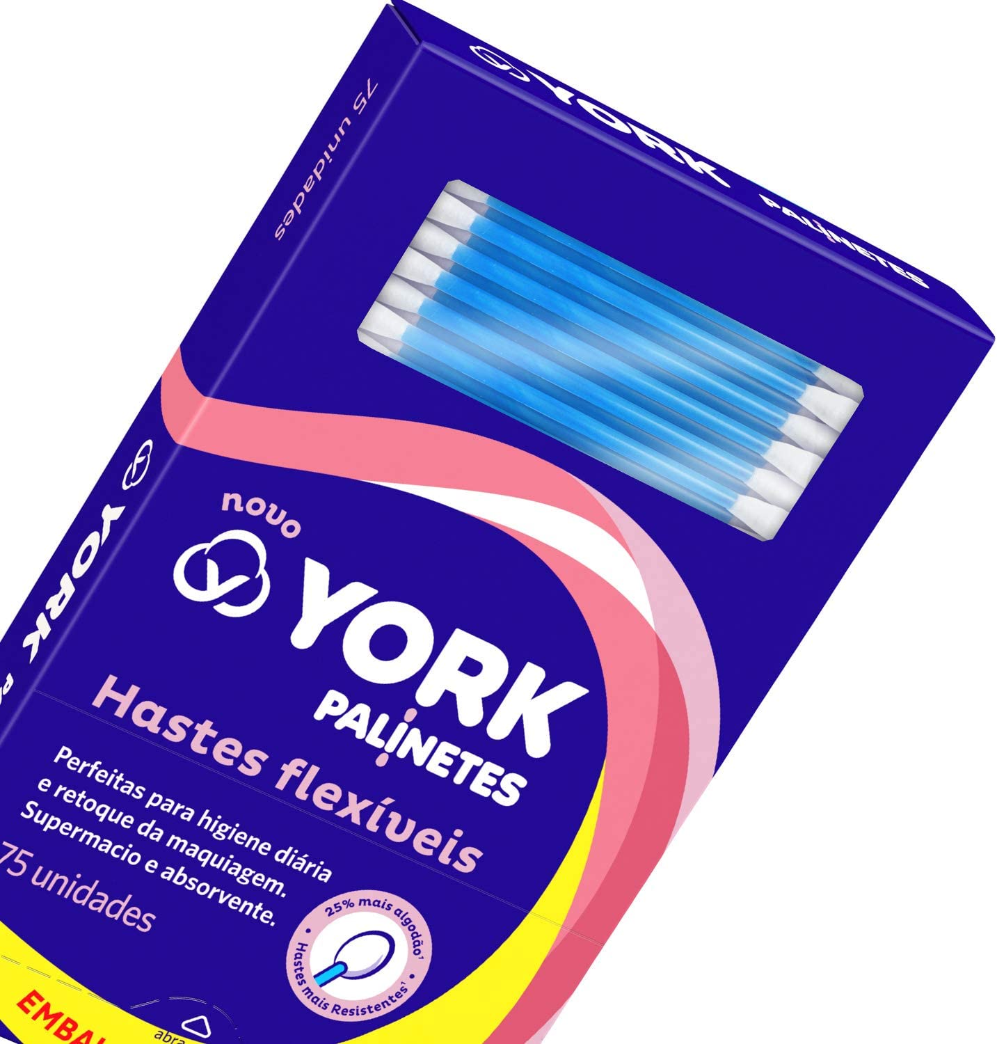 Hastes Flexíveis de Algodão York 2