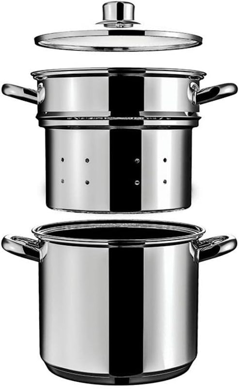 Espagueteira Caldeirão em Aço Inox Brinox Savoy 2