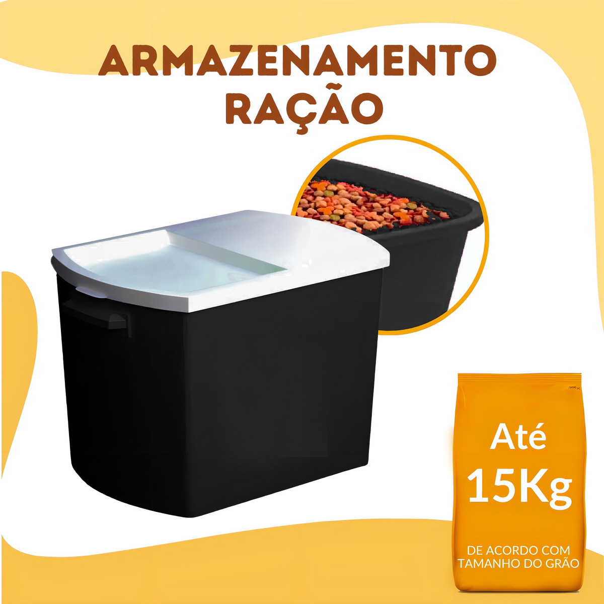 Porta-Ração 15 kg 3