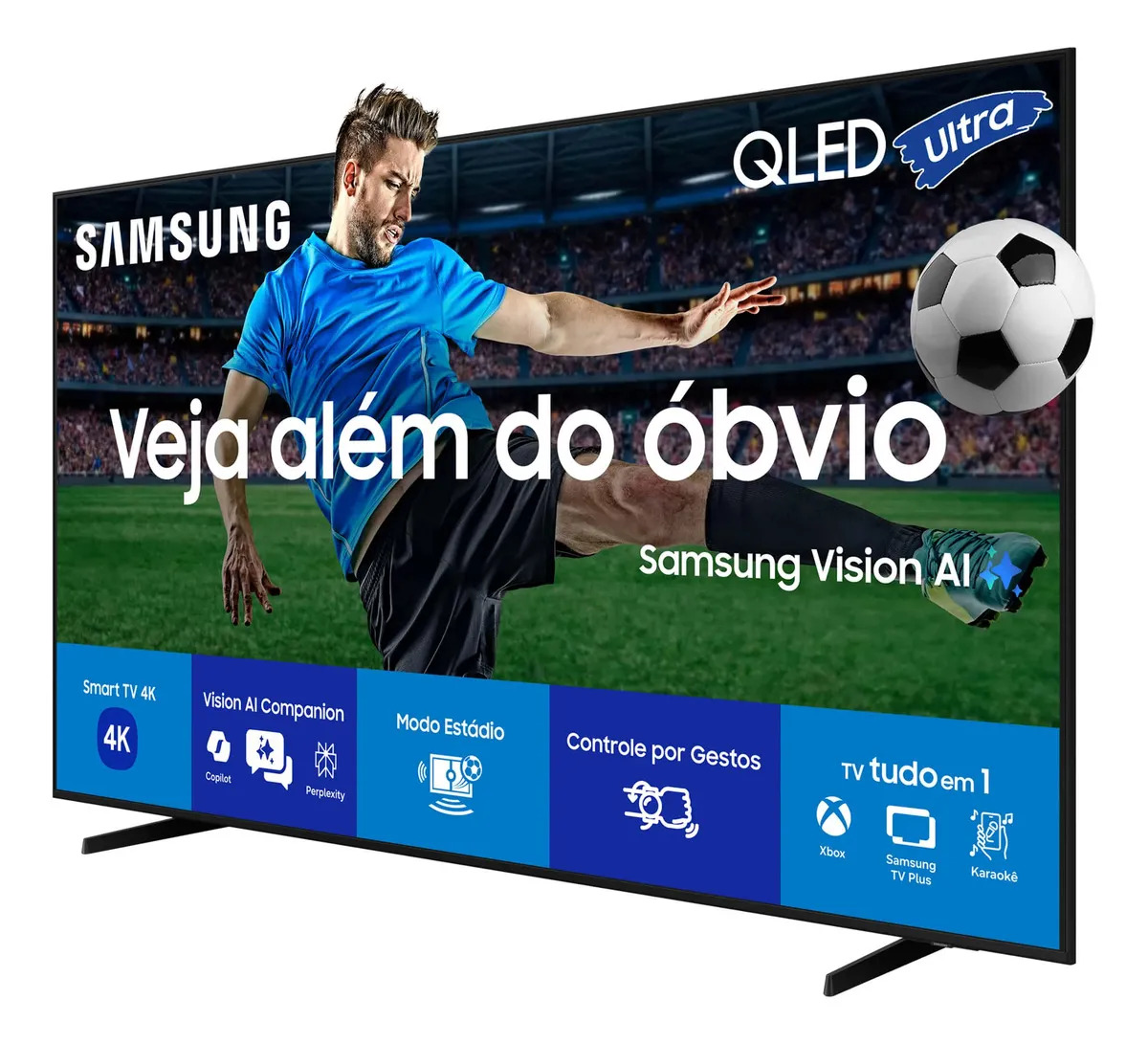 Vision AI TV 50 Polegadas QLED 4K Q7F 2025 2