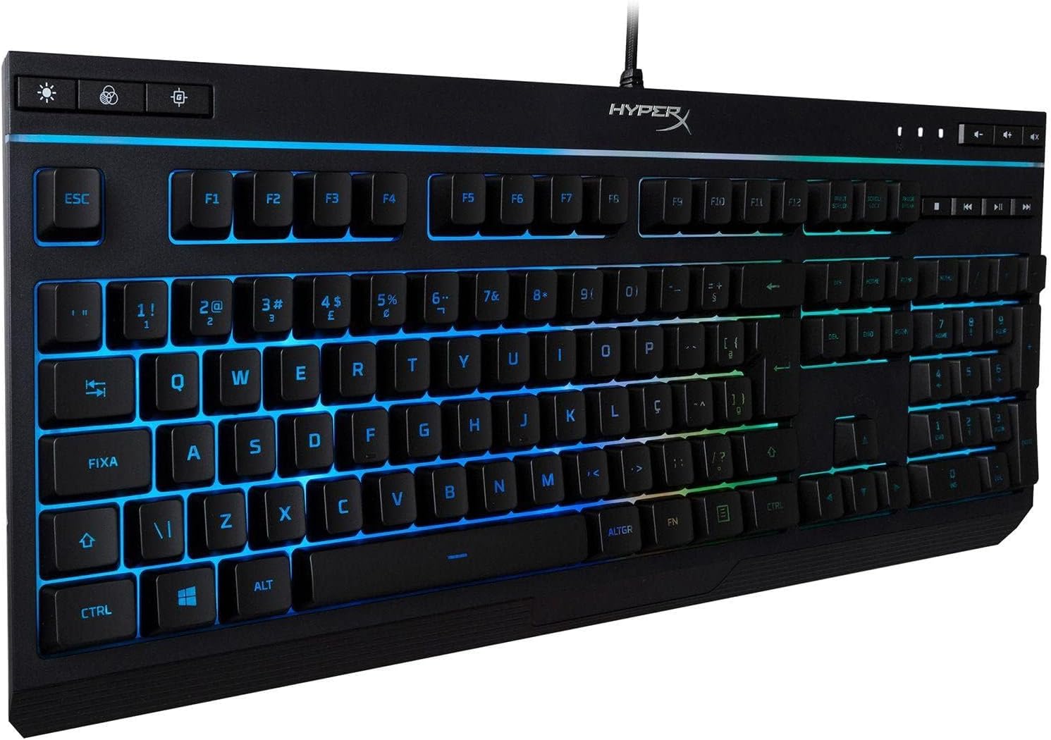Teclado Gamer HyperX Alloy Core RGB 5