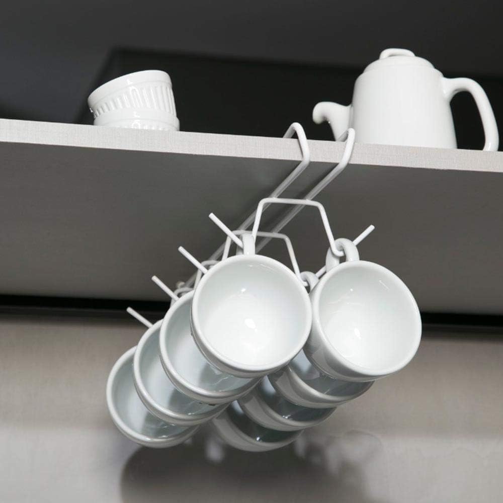 Organizador Armário Cozinha Kit 7 Peças Prateleira Elegance 4