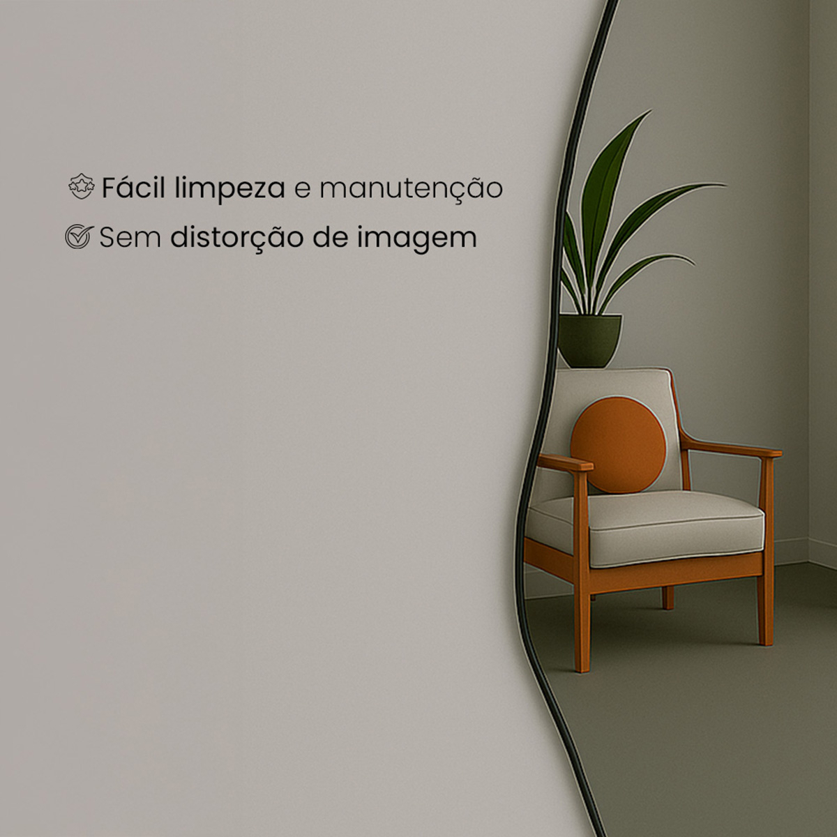 Espelho Pedra G 160 x 70 cm 5