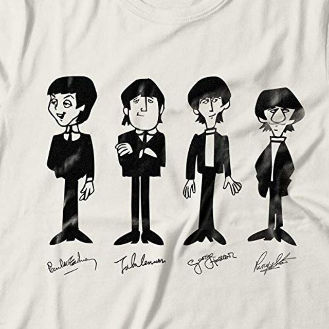 Camiseta Feminina The Beatles Signatures 2