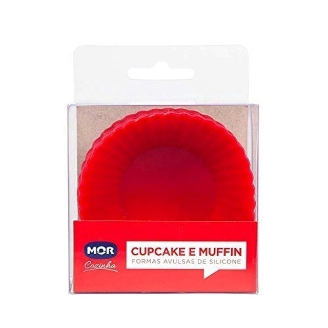 Cupcake e Muffin Formas Avulsas Silicone 12 Unidades 1