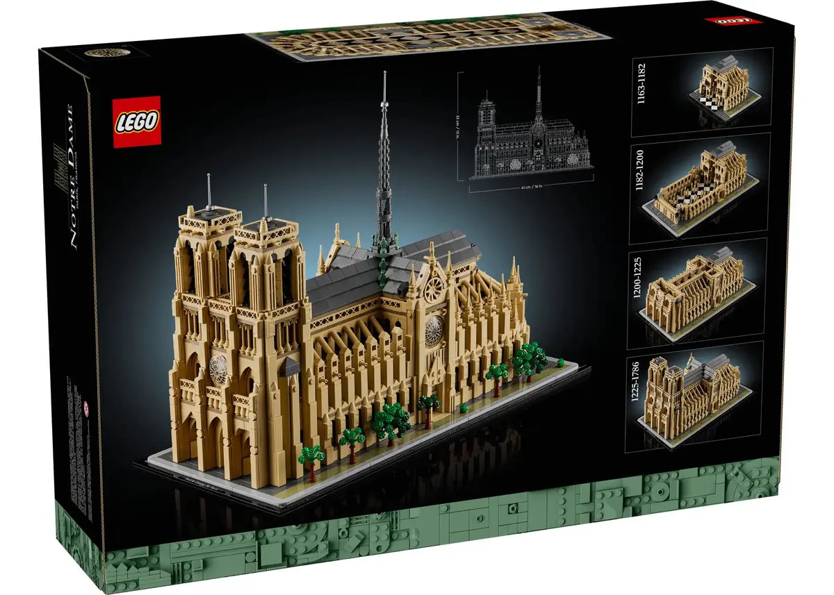 Lego Architecture Notre Dame de Paris 5