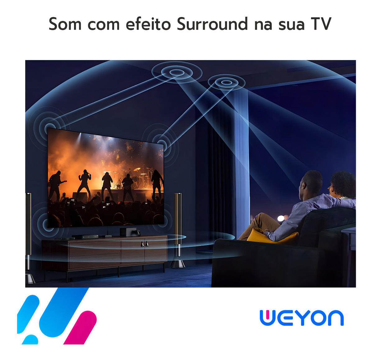Smart Tv 32'' LED HD Weyon 2