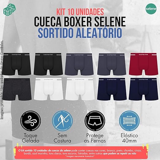 Cueca Boxer Sem Costura  4