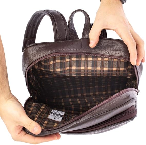 Mochila Masculina em Couro Ricardo 3
