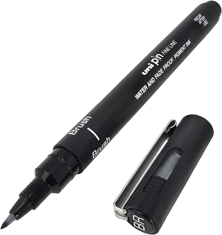 Caneta Brush Uni Pin Fine Line 1