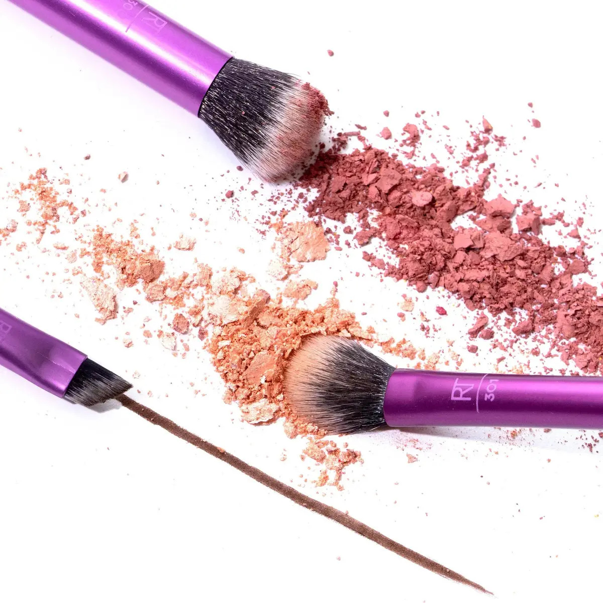 Trio de Pincéis para Sombra e Esfumado para Olhos 2