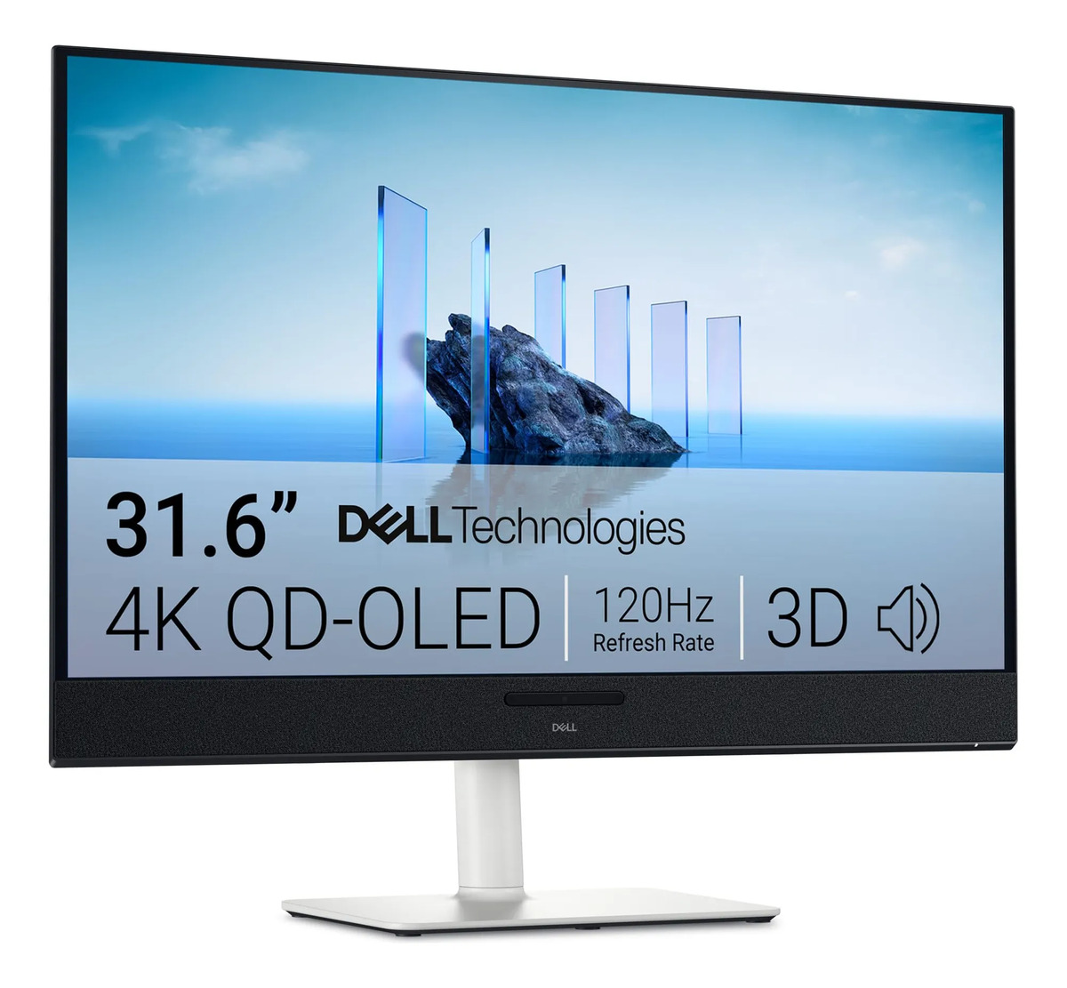 Monitor QD-OLED 4K Dell 32" Plus 1